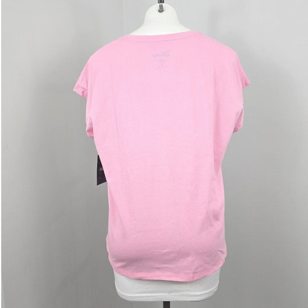 Disney Fairytale Classics Cotton Jersey Dolman Tee & Capri Set‎ Pink M - Picture 2 of 4